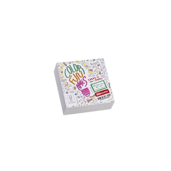 Taco Medoro 9 x 9 blanco 400 hojas