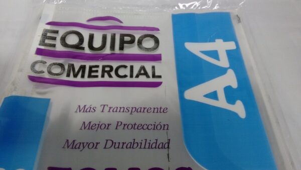 Folio Luma transparente A4 pp x 10 unidades