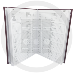 Libro Registro de Recetas de Lentes de Contacto – 248 folios