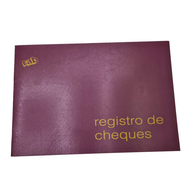 Libro Registro de Cheques - 100 folios