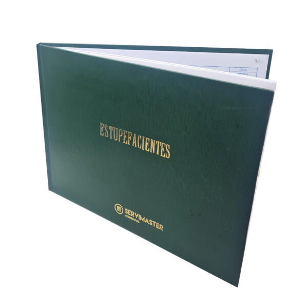 Libro Estupefacientes - 100 folios