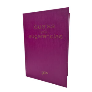 Libro de quejas x 100 folios
