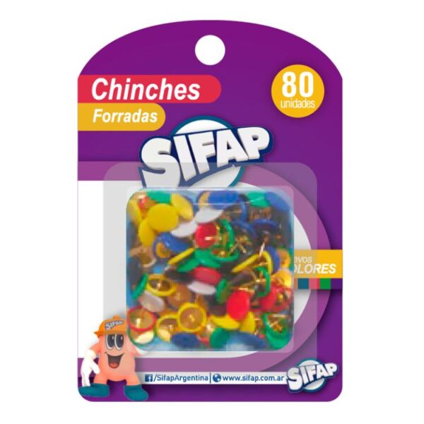 Chinches Sifap forradas x 80 unidades