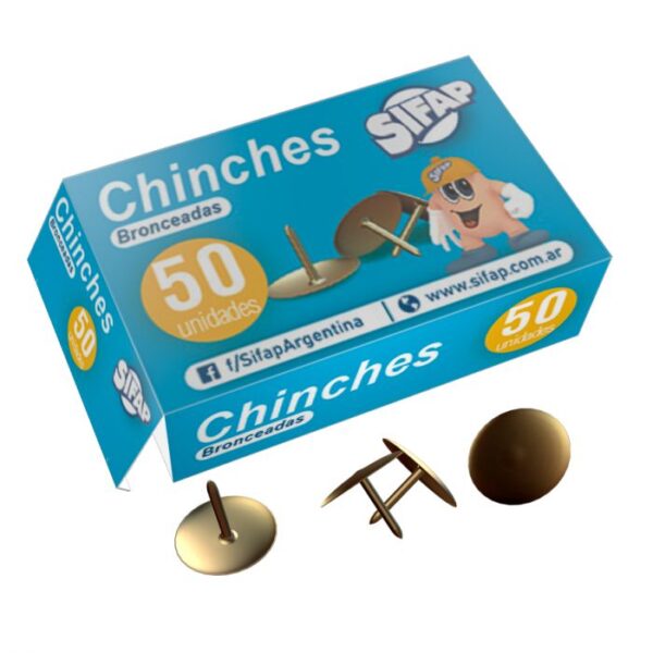 Chinches Sifap x 50 unidades - Imagen 2