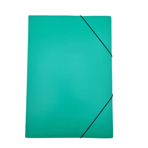 Carpeta Carton oficio 3 solapas de diferentes colores con elastico - Imagen 5