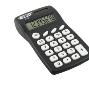 Calculadora Ecal tc 57 08 digitos + 1 pila