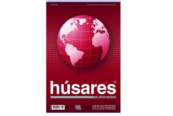 Block Húsares bussines oficio peforado cuadriculado x 80 hs - Imagen 2