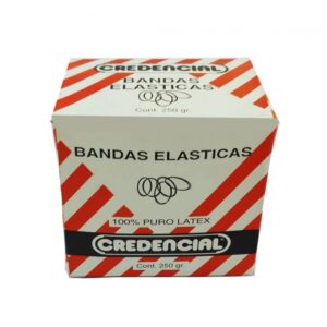 Bandas elásticas Credencial caja 250 gramos