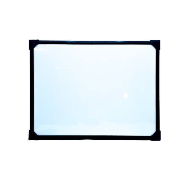 Pizarra Blanca medida 30x40 marco metalico - Imagen 3