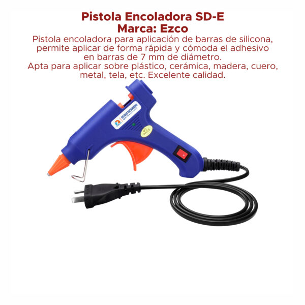 Pistola Encoladora Ezco Chica 7 mm - Imagen 4