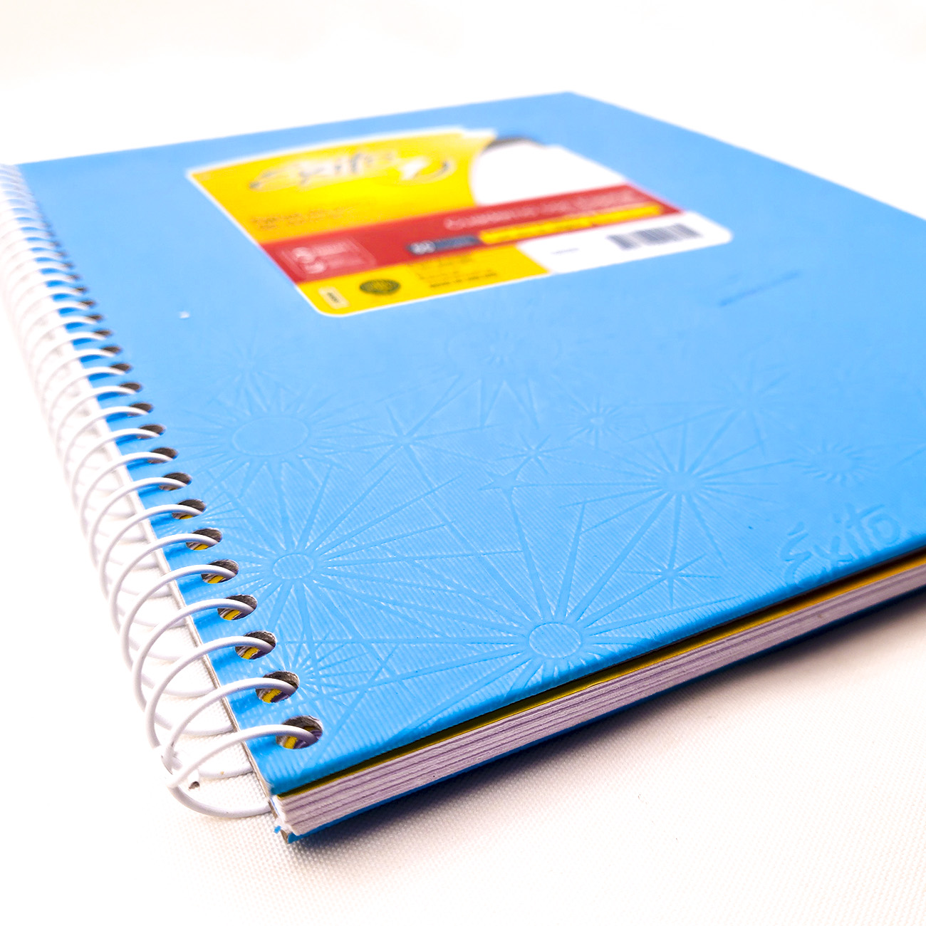 Cuaderno Éxito N°7 Tapa Dura Universo Turquesa 60 Hojas Rayadas - Imagen 4