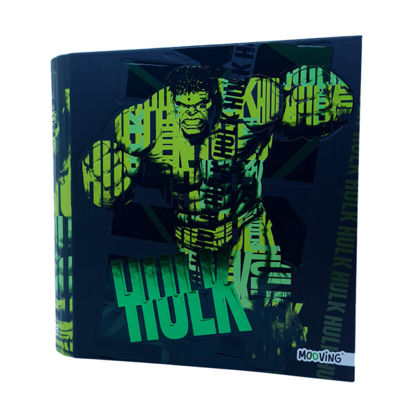 Carpeta N°3 Marvel Hulk Primaria Secundaria Mooving