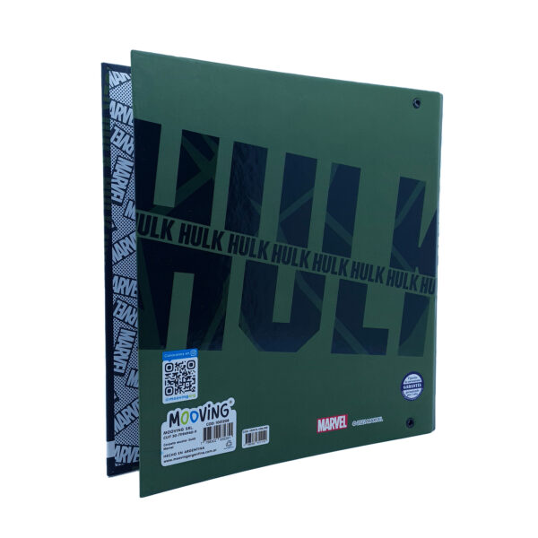 Carpeta N°3 Marvel Hulk Primaria Secundaria Mooving - Imagen 3