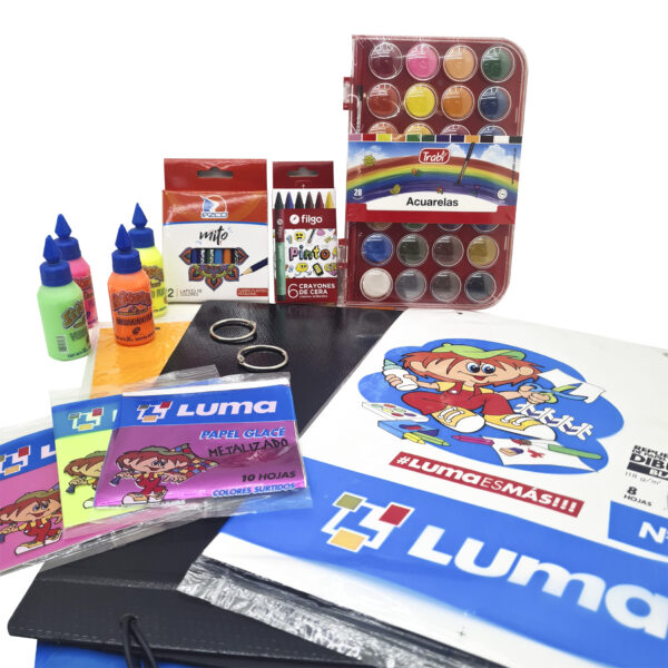 Kit Arte Escolar Primaria Secundaria