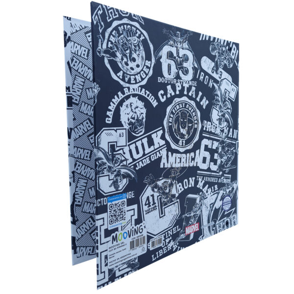 Carpeta N°3 Marvel Segundo Mod. Primaria Secundaria Mooving - Imagen 3