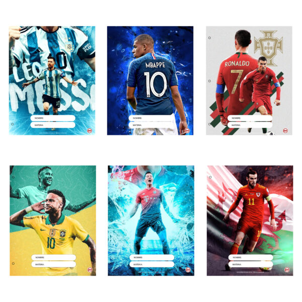 Separadores De Materias N°3 Capitanes Del Mundo