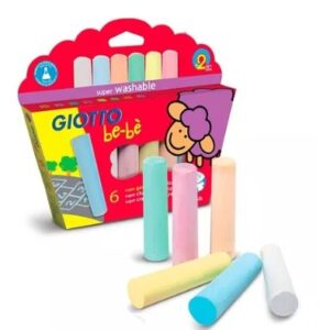 Tizas Be-Bé Giotto X 6 Colores