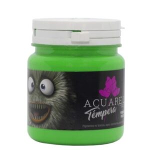 Tempera En Pote Acuarel Fluo 250 Gramos