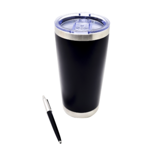 Combo Vaso Térmico Acero Inoxidable + Bolígrafo Parker