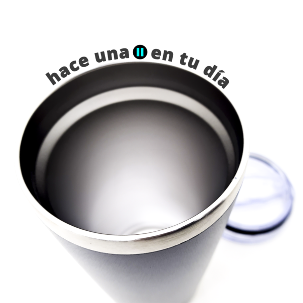 Combo Vaso Térmico Acero Inoxidable + Bolígrafo Parker - Imagen 2