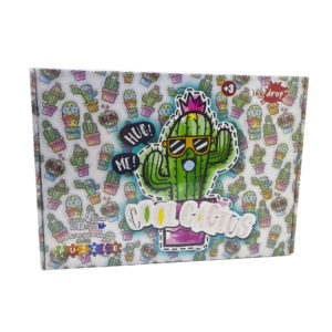 Rompecabezas 2 Puzzles Cactus Y Llamas X 48 Piezas + 4 Dib.