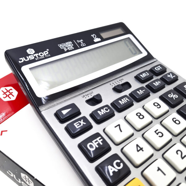 Calculadora Electrónica Justop Jp-625 12 Dígitos Dual - Imagen 3