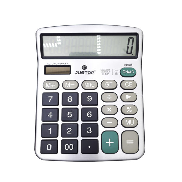 Calculadora Electrónica Justop Jp-612 12 Dígitos Dual