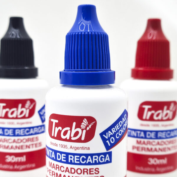 Tinta De Recarga Marcador/Fibron Permanente X 3 Unidades - Imagen 2