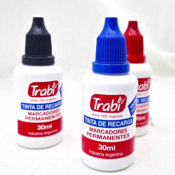 Tinta De Recarga Marcador/Fibron Permanente X 3 Unidades - Imagen 3