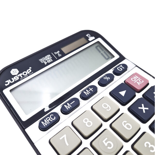 Calculadora Electrónica Justop Jp-662 12 Dígitos Dual - Imagen 3
