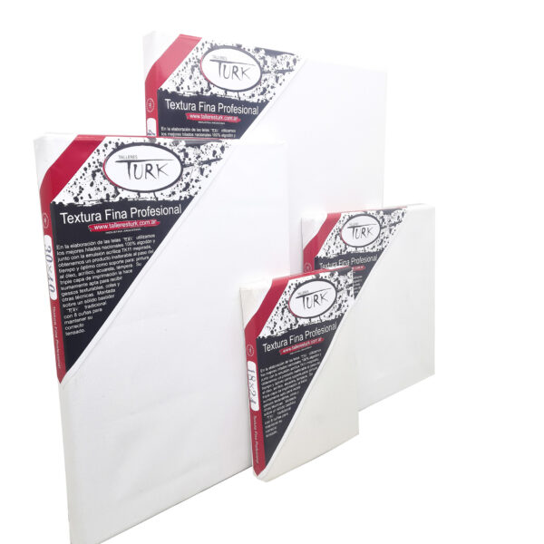 Set Kit Arte X 4 Bastidores 18x24 30x30 30x40 40x50 Lienzo - Imagen 2